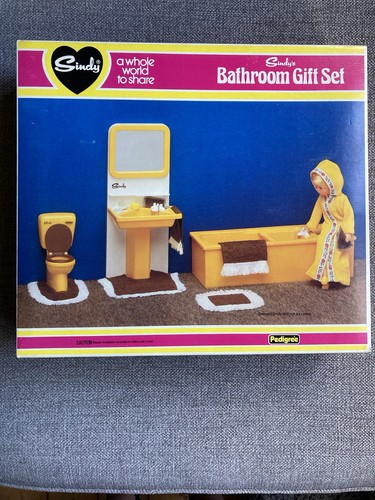 Sindy bathroom gift set - sindy,