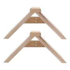 2PCS Wooden Pigeon Perch Rest