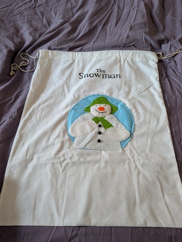 The snowman story - snowman, sack