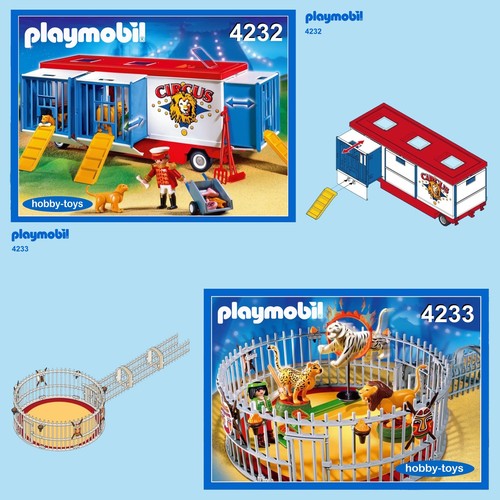 Playmobil circus trailer - *,