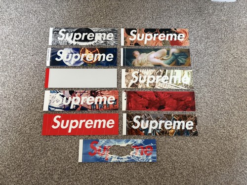 Supreme 11x box logo - box, sticker