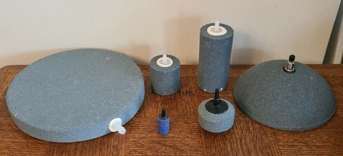 Air stones and - stones, domes