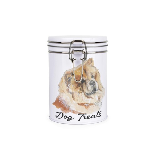 Chow dog - chow, canister