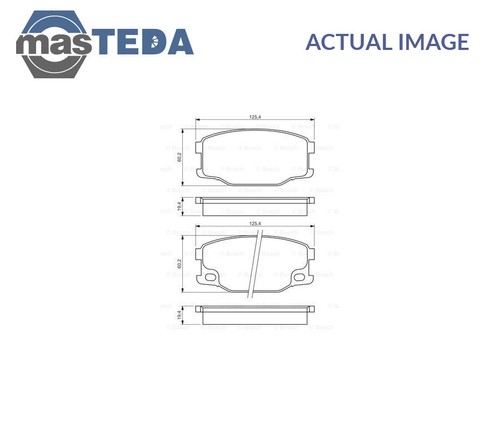 986 494 442 brake pads - 494,