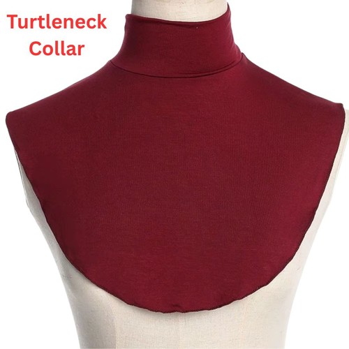 Lady fake collar modal half - collar,