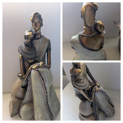 Vintage masai african art man - vintage,