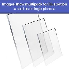 Clear Polycarbonate UV Protected Sheet 3-4-5-6-8mm Cut to Size