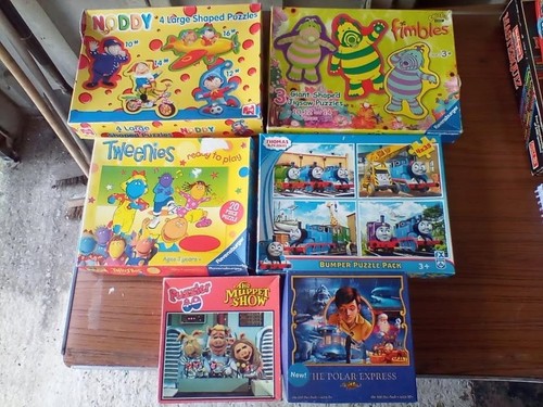 Bundle vintage tv jigsaw - of, 6