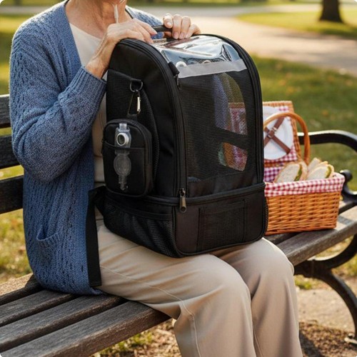 Portable oxygen carrier - oxygen,