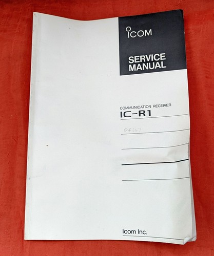 Icom handheld receiver - ic-r1,
