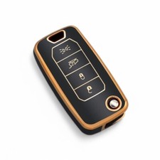 Remote Car Key Case for Jeep Renegade Compass 2/3/4 Button Remote Fob Protection