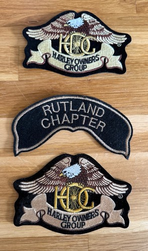 Harley davidson hog patches - harley, &