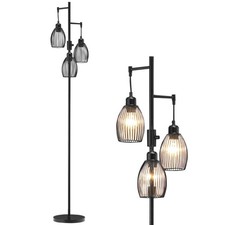 HOMCOM Industrial 3-Light