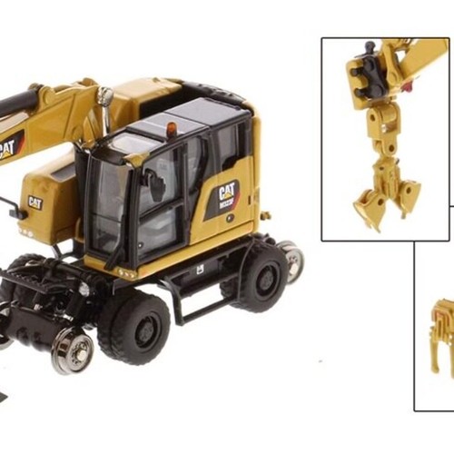 Cat m323f railroad wheeled - railroad,