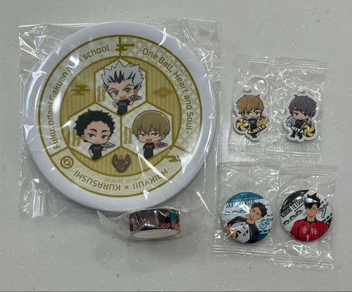 Haikyu kura sushi 5 piece - haikyu!!,