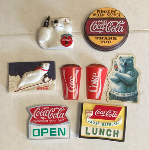Lot vintage coca cola - lot, 8
