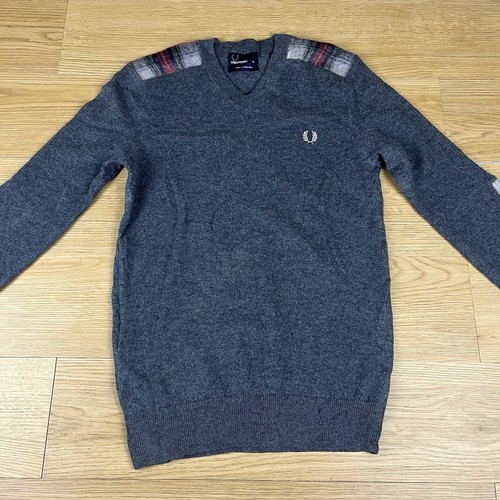Fred perry lambswool jumper - lambswool,