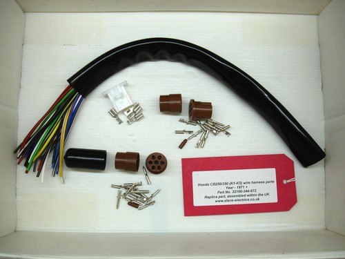 Honda cb250 wire harness - cb250, (wire