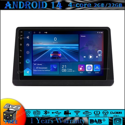 Android head unit radio - 9"android,