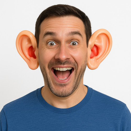Huge mega fake ears book - huge,