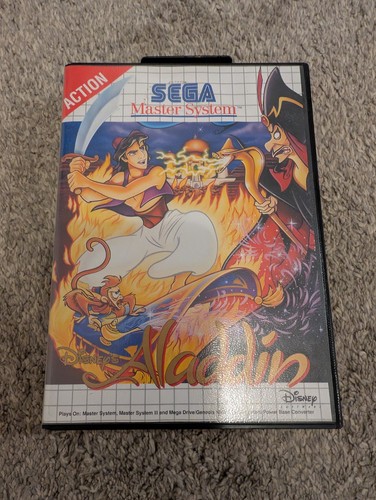 Disney aladdin sega master - disney's,