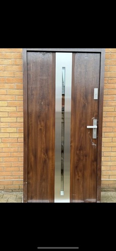External door with frame - door,