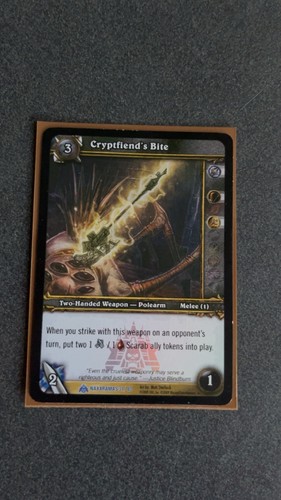 Wow tcg cryptfiend s bite - tcg,