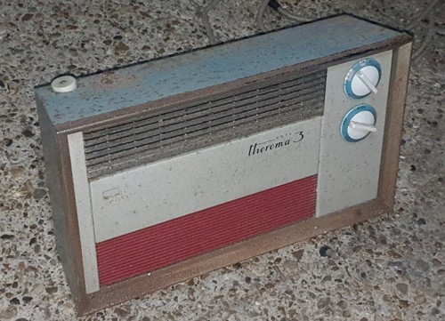 Vintage 1960s retro fan heater - 1960s,