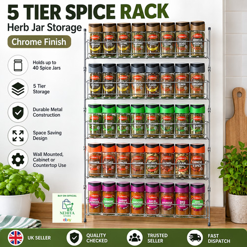 Spice rack wall mounted - spice,