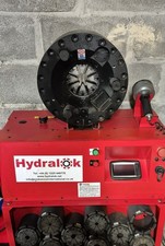 Hydralok 50-46 hydratouch hydraulic hose swager and cutter.  Hose crimper