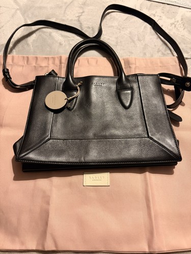 Radley black leather - leather, handbag
