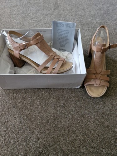 Geox leather heeled - geox,