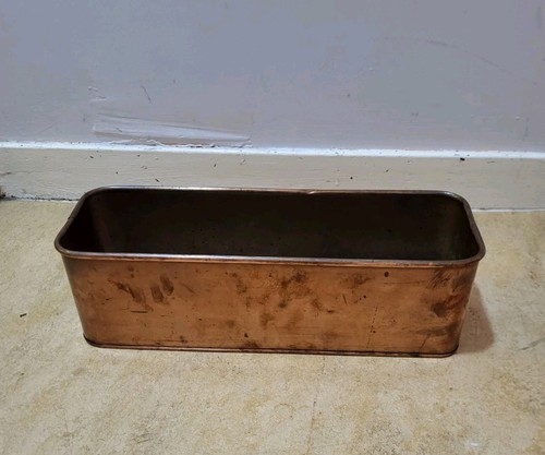 Vintage rectangular copper - rectangular,