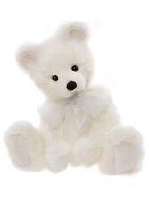 Charlie Bears Little Bean Teddy Bear - Soft and Cuddly 12" Plush Toy White