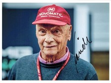 NIKI LAUDA - Original Hand