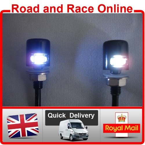 Led number plate lights - led, black