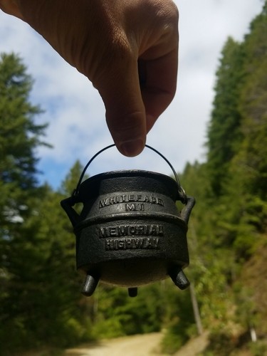 Old miniature cast iron - miniature,