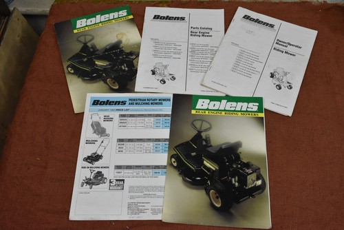 Assorted bolens rear - rear, engine