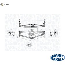 WIPER LINKAGE 085570190010 FOR