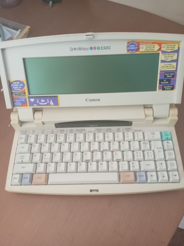 Vintage canon starwriter 550c - vintage,