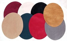 Faux Suede Elbow/Knee Patches x 2 Iron on, Washable Choice of Colours
