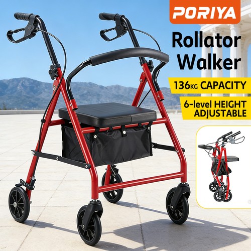 Poriya wheel rollator walker - poriya, 4