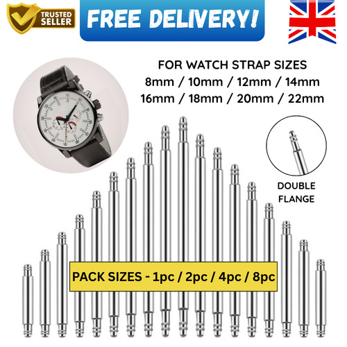 Stainless steel watch strap - stainless,