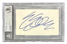 Sylvester Stallone Signed 3x5