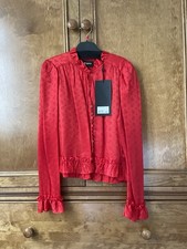 Kooples Red Blouse (size 2)