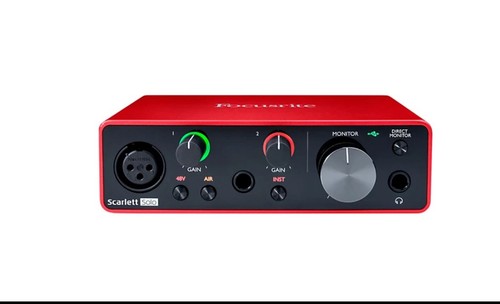 Focusrite scarlett solo 3rd - scarlett,