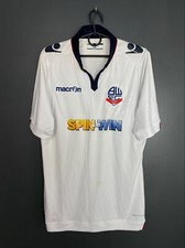 BOLTON 2016/2017 HOME FOOTBALL SHIRT MARCON SOCCER JERSEY SIZE M ADULT