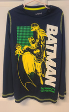 JUMPING BEANS BATMAN LONG SLEEVE POLY TEE SIZE 8