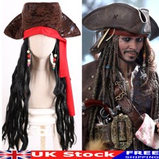 PIRATE HAT WITH DREADLOCKS