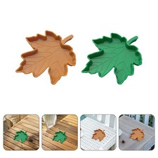  8pcs Leaf Reptile Food Water